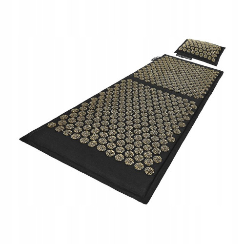 Мат для иглоукалывания  4FIZJO Eco Mat XL Аппликатор Кузнецова Black/Gold - фото №6